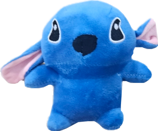 W719 - STITCH STUFF TOY (PINK/BLUE)