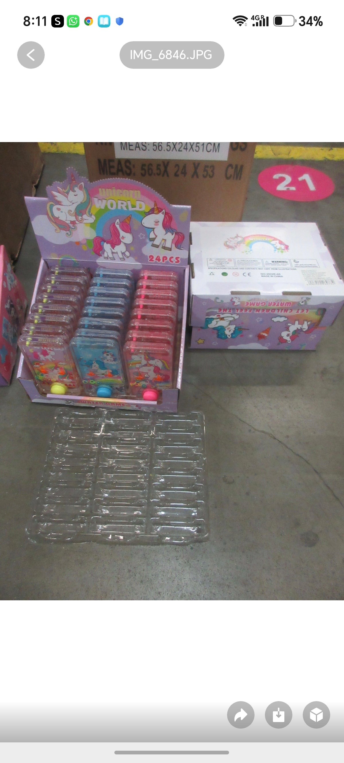E73-Pony Water Game(24PCs box $168)