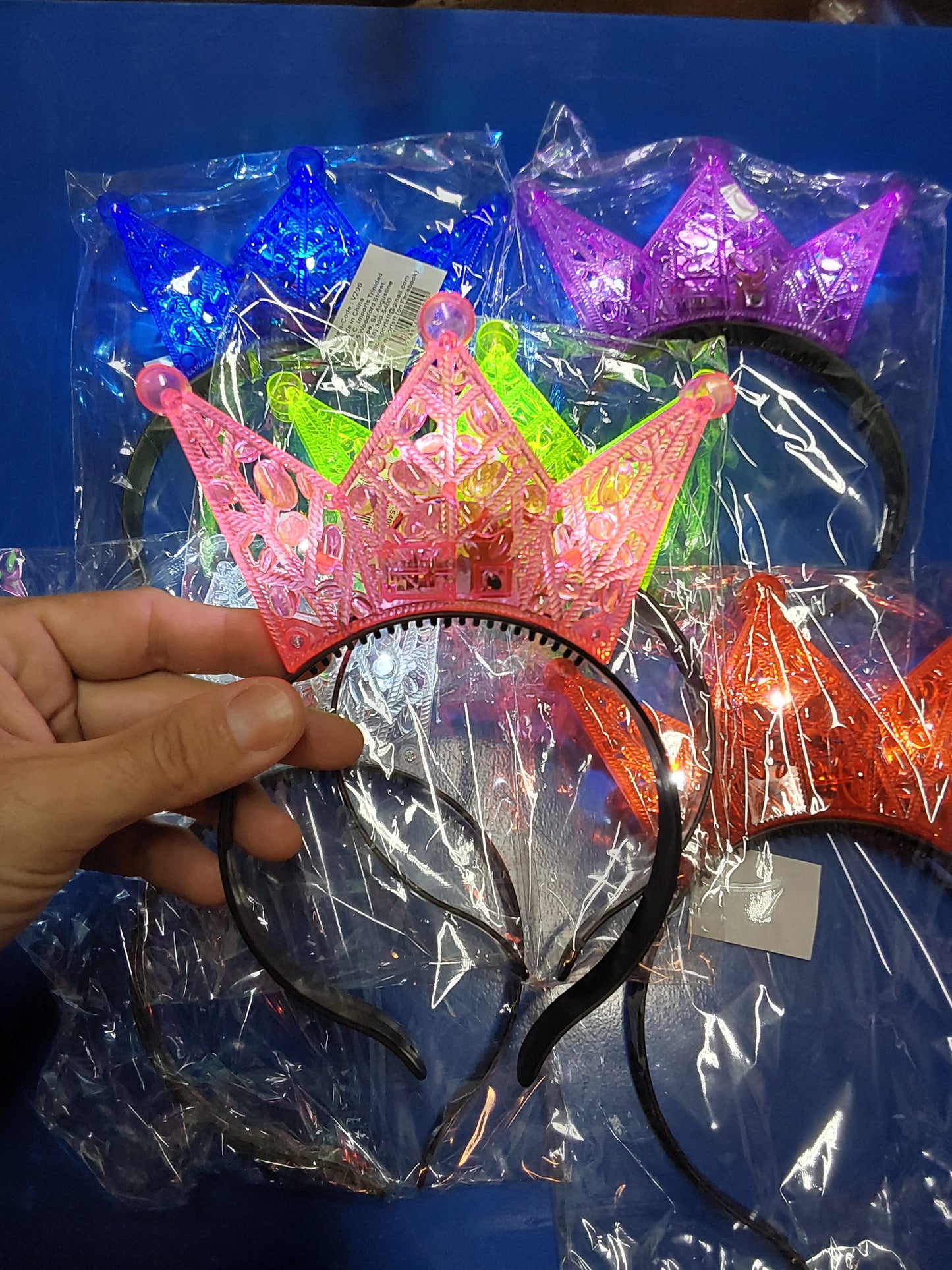 V290 - PRINCESS CROWN LED HEADPIECE