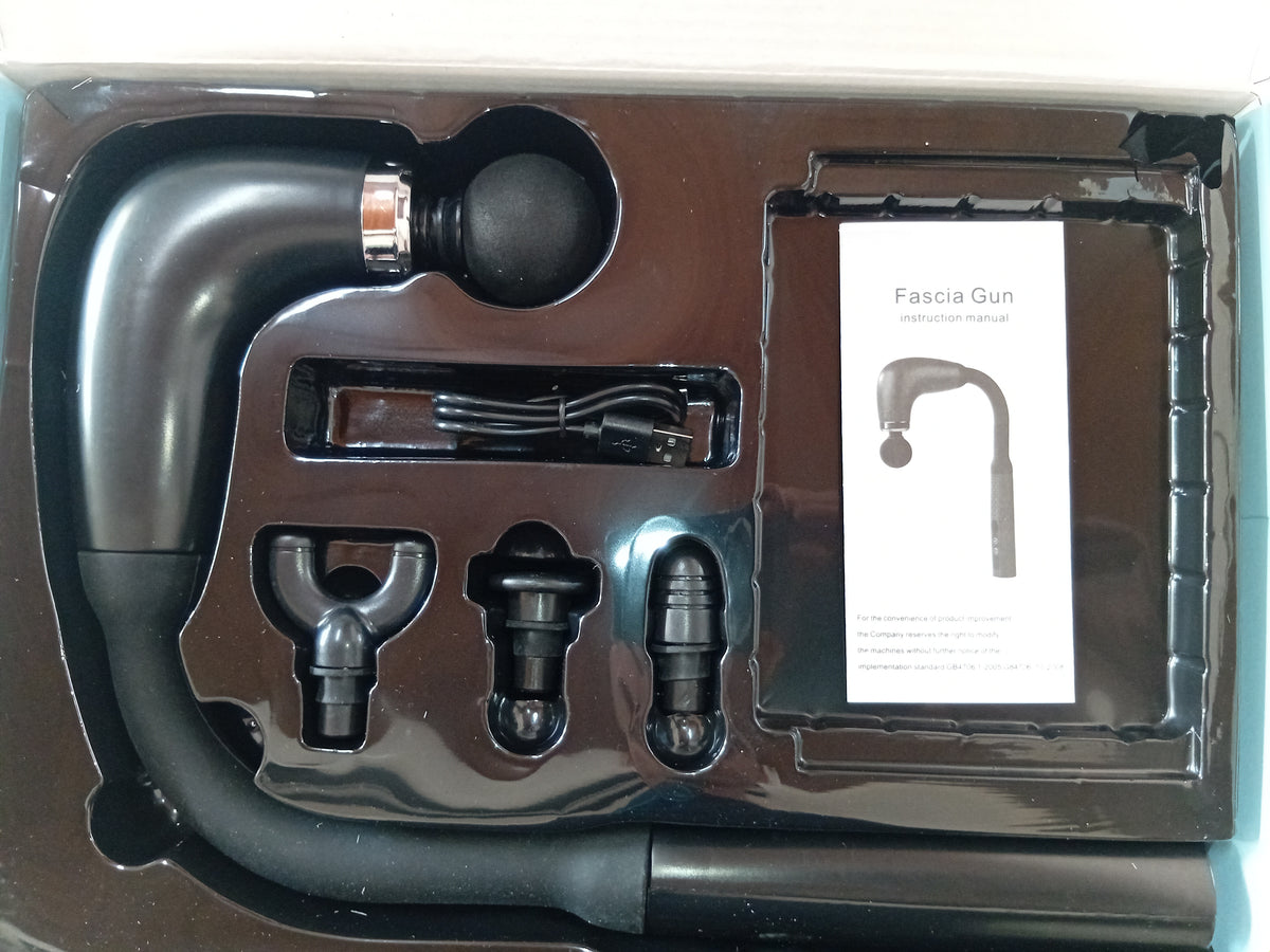 E289 - MASSAGE GUN (4PC ATTACHMENTS)