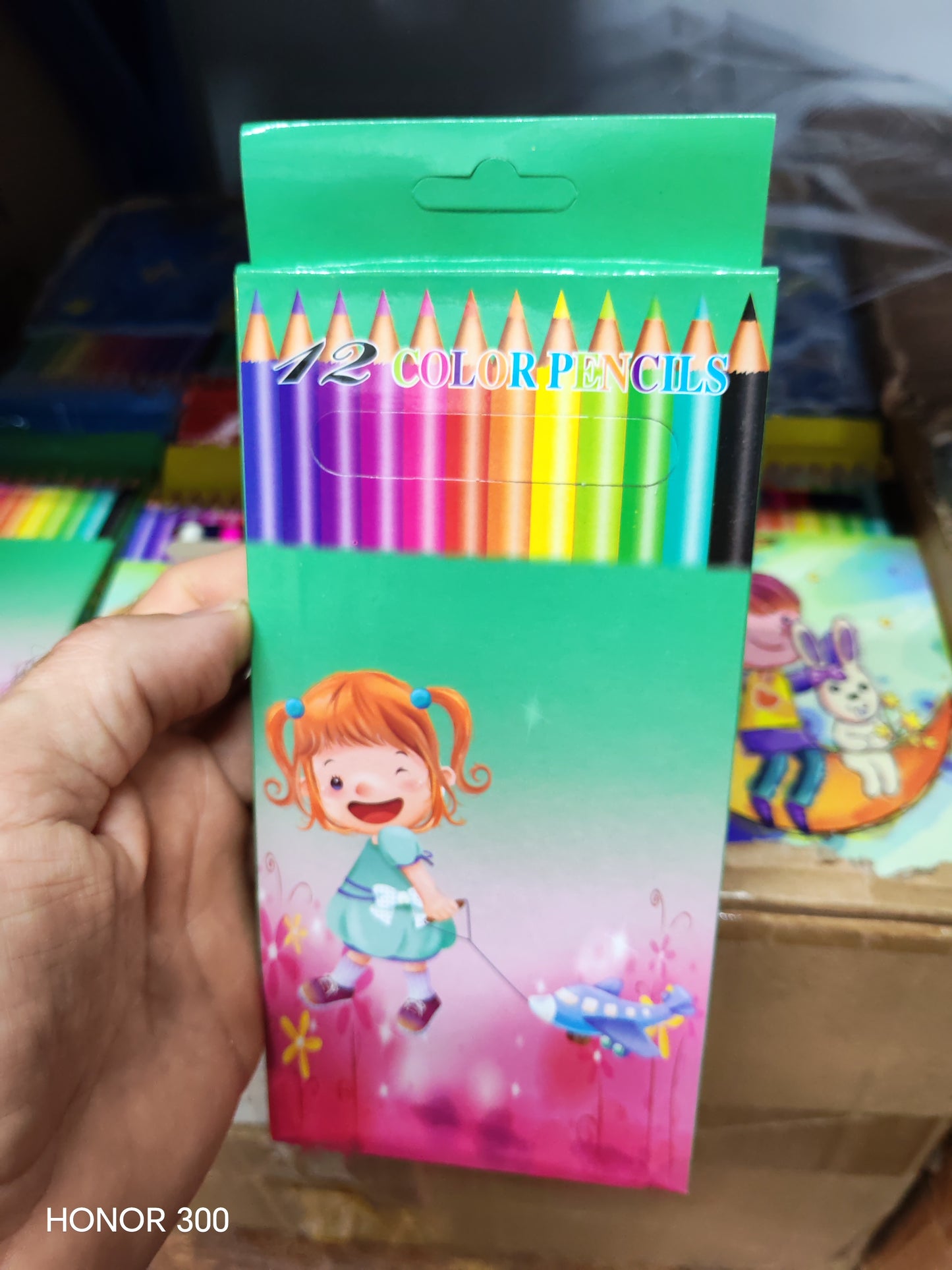 W172 - COLOR PENCIL 12PC