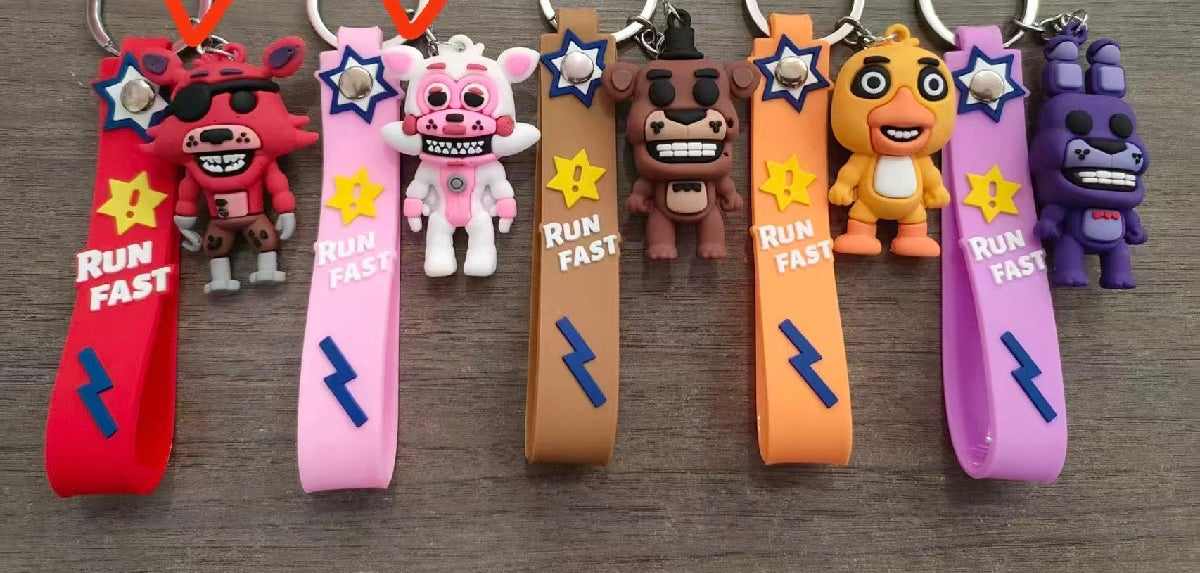 E273-5 Nights of Freddy Keychain
