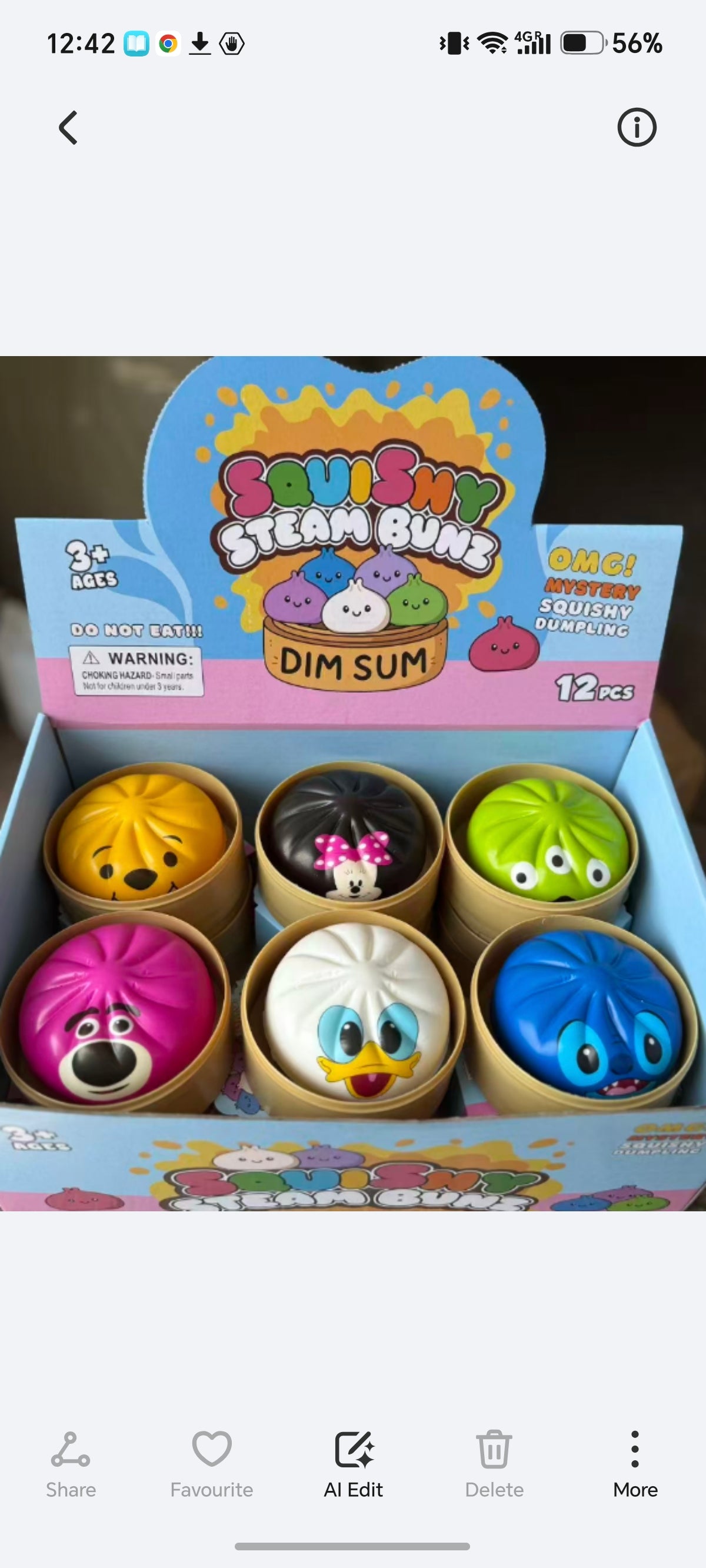 E174- Disney Squishy