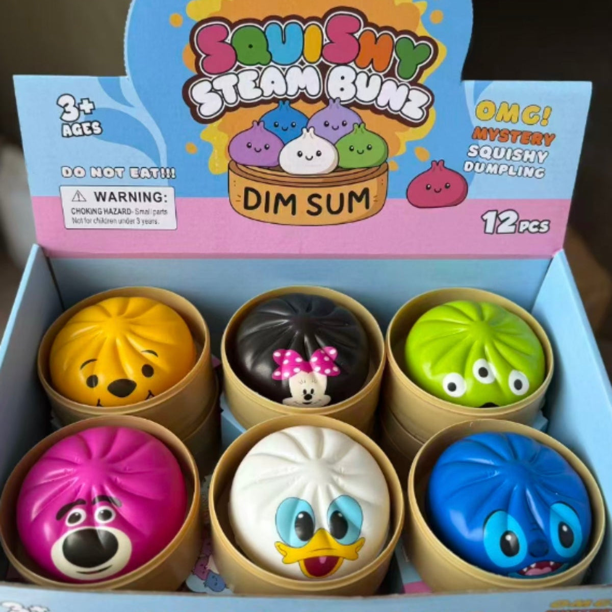 E174- Disney Squishy(12PCs box$200)