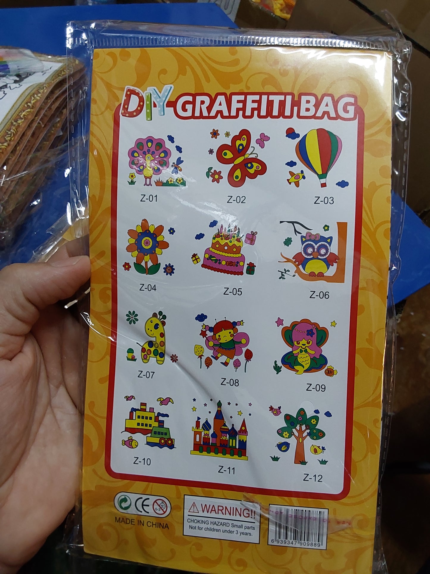 W521 - DIY BAG TO COLOR