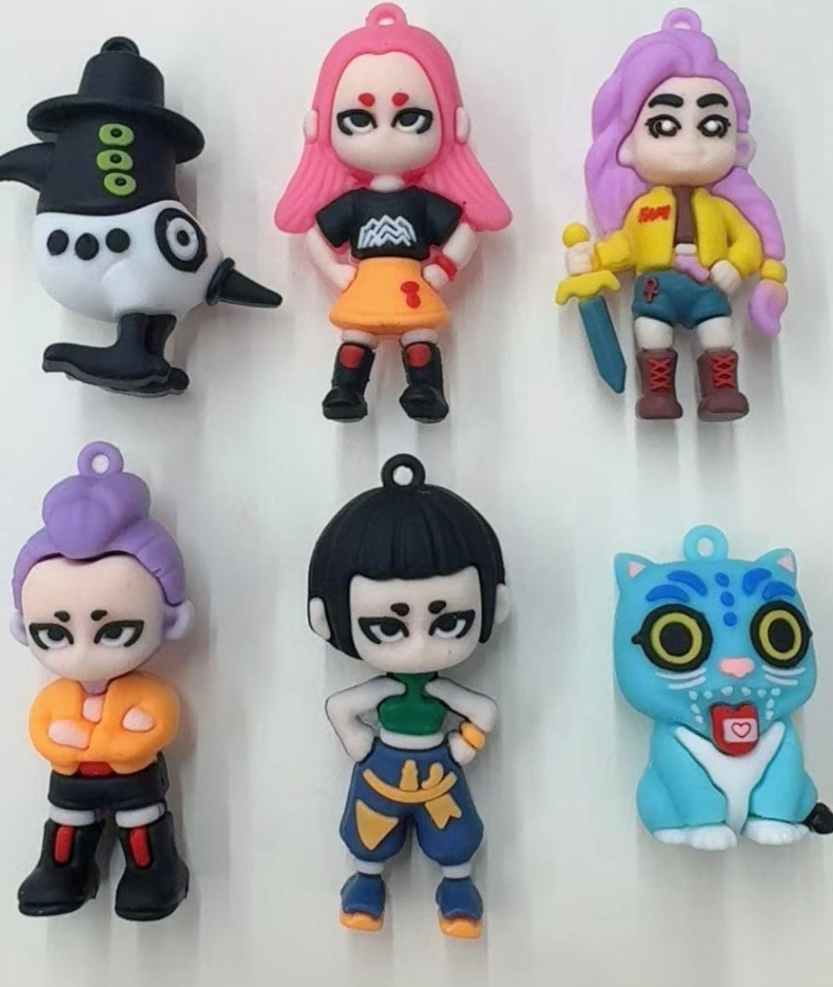 E284-KPoP Demon Hunter Keychain