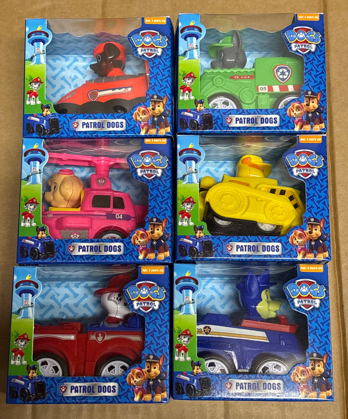 E71-Paw Patrol Car (12PCs box $180)