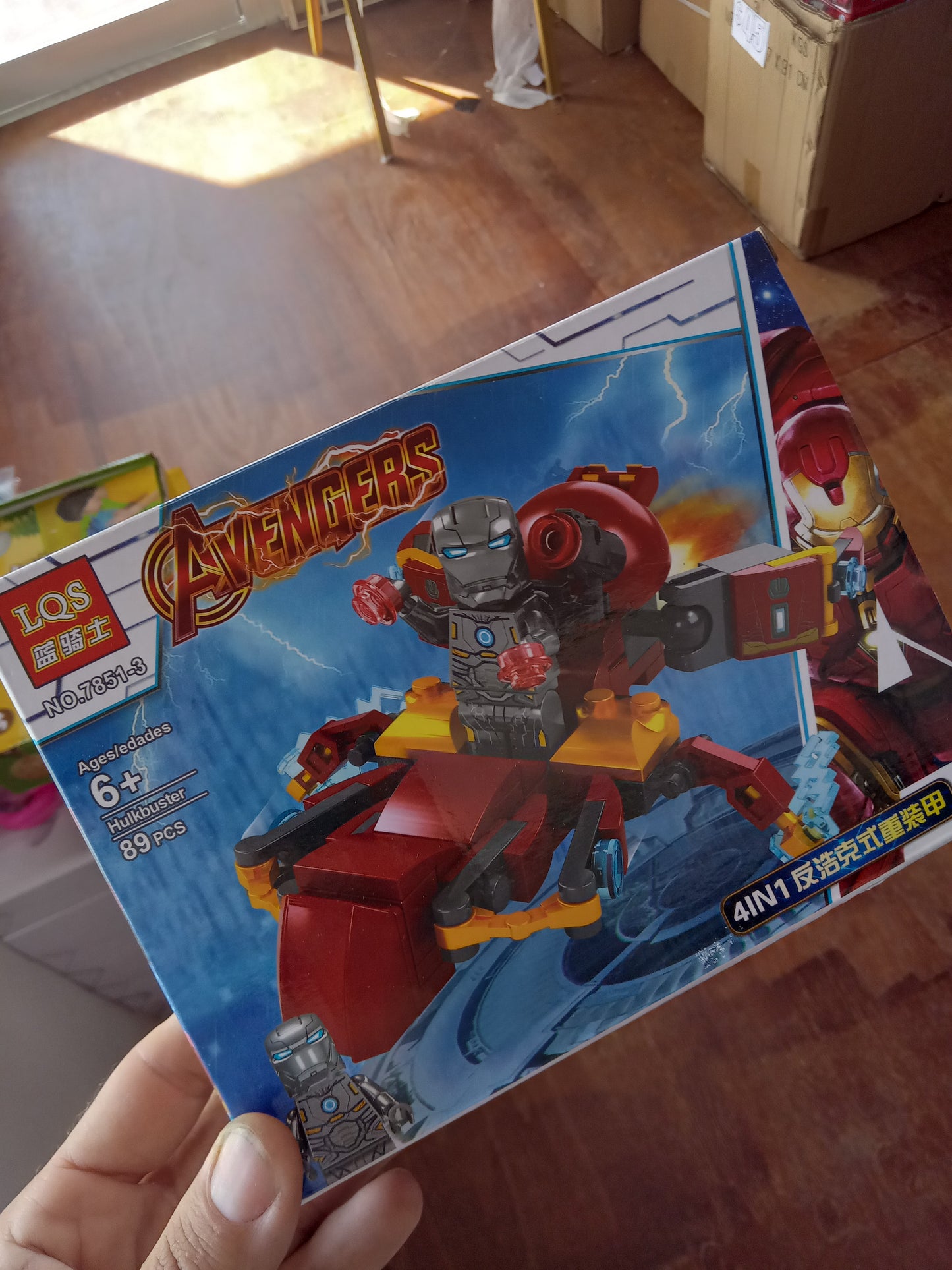 VT134 - IRON MAN LEGO LARGE