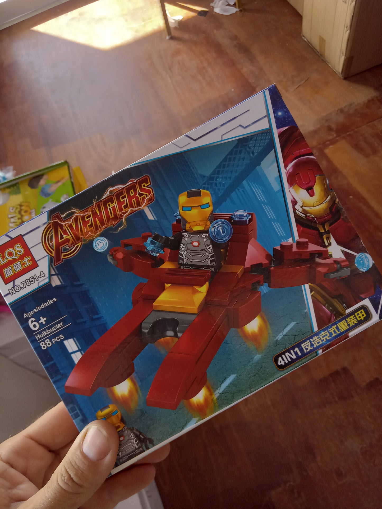 VT134 - IRON MAN LEGO LARGE