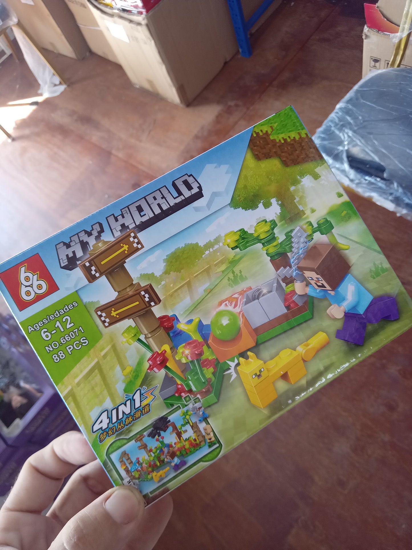 VD274 - MINECRAFT LEGO LARGE