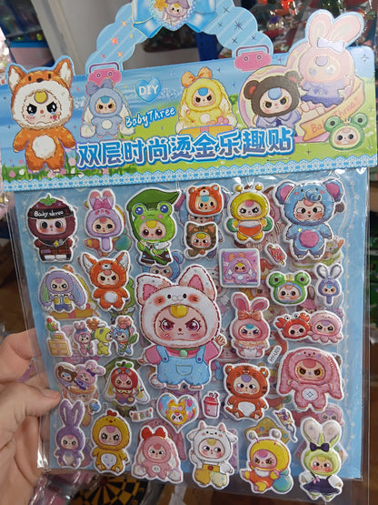 W148 - KUMI/CAPYBARA STICKERS