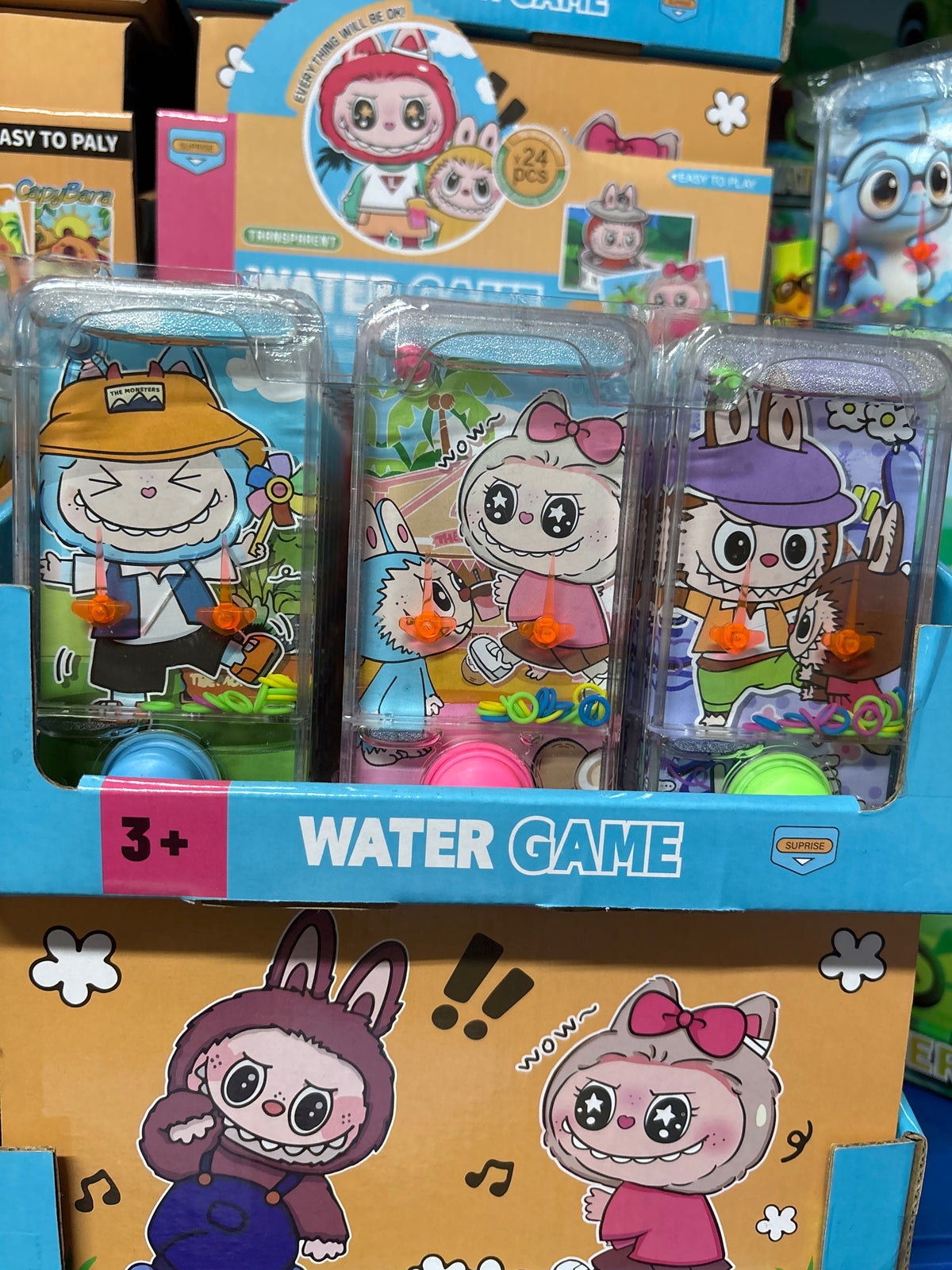 E76-Labubu Water Game(24PCs box$168)