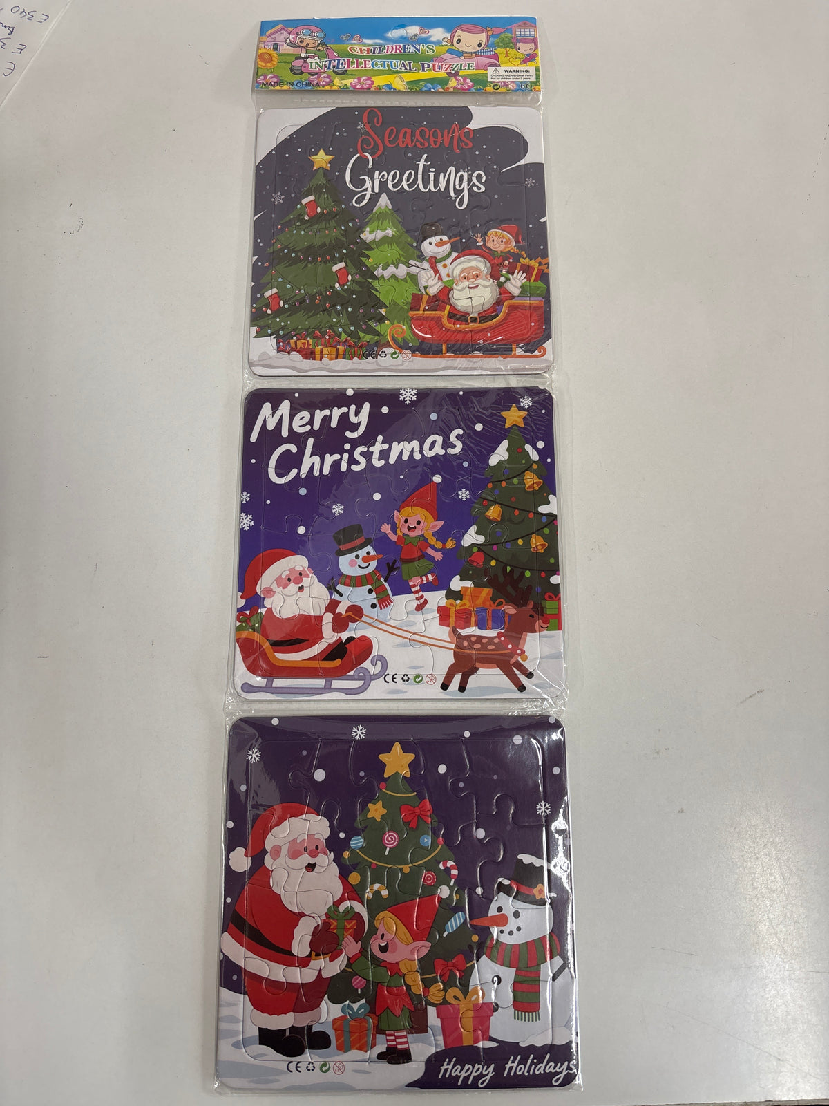 E150-3PC Christmas Puzzle