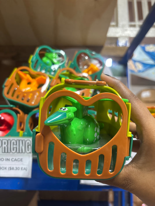 BULK - VC401 - DINO IN A CAGE (12PC/BOX)