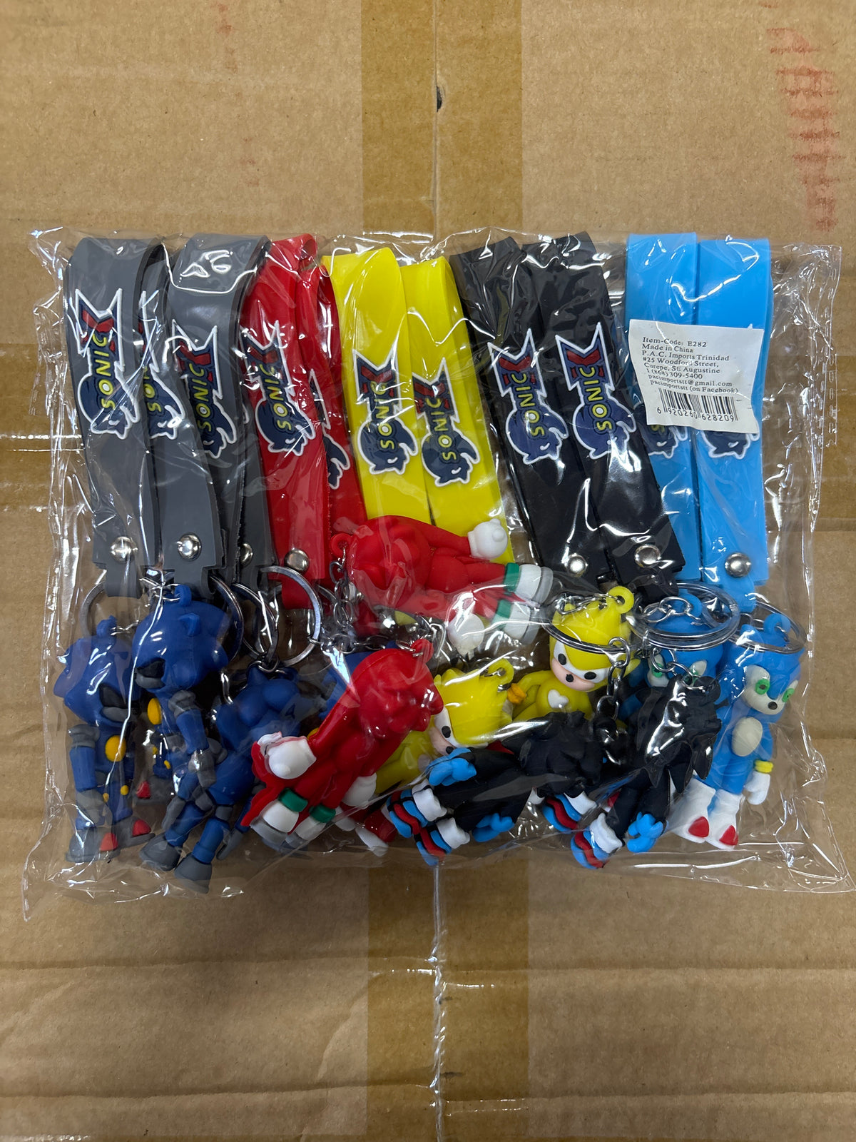 E282-Sonic Keychain
