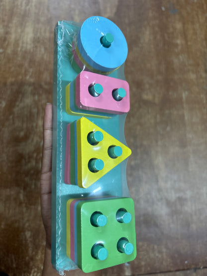 W500-WOODEN SHAPE SET (SQUARE)