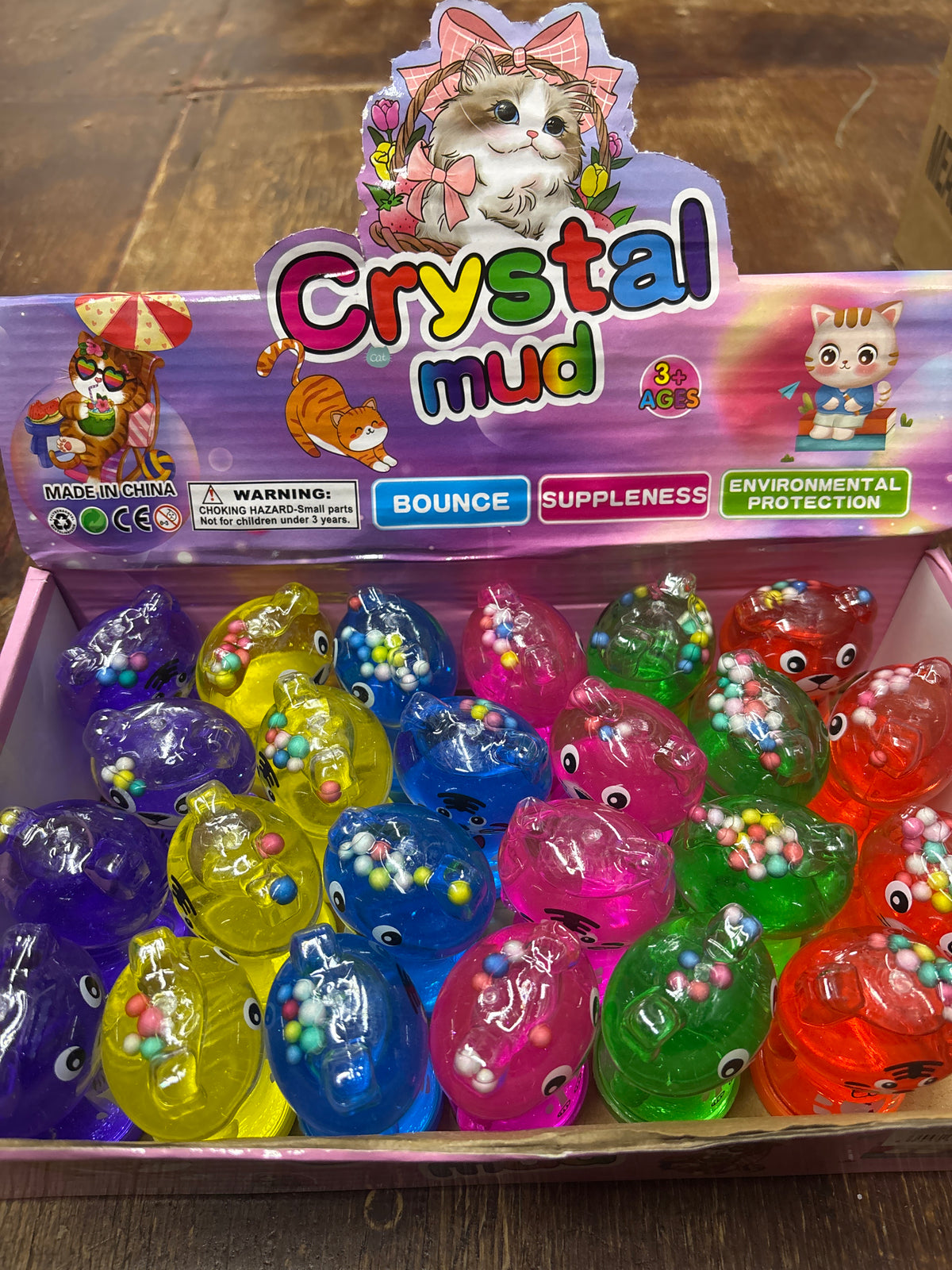 E229- Mini Cat Slime(24PCs box $72)