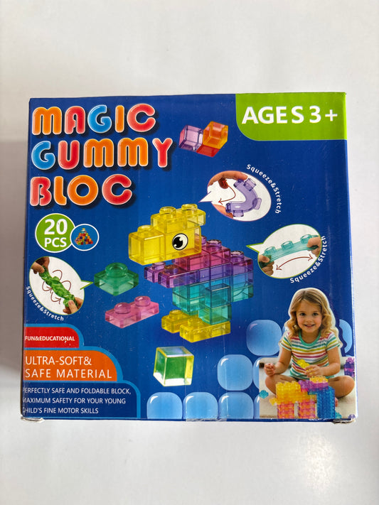 E185-1 - Magic Gummy Blocks 20pc Set