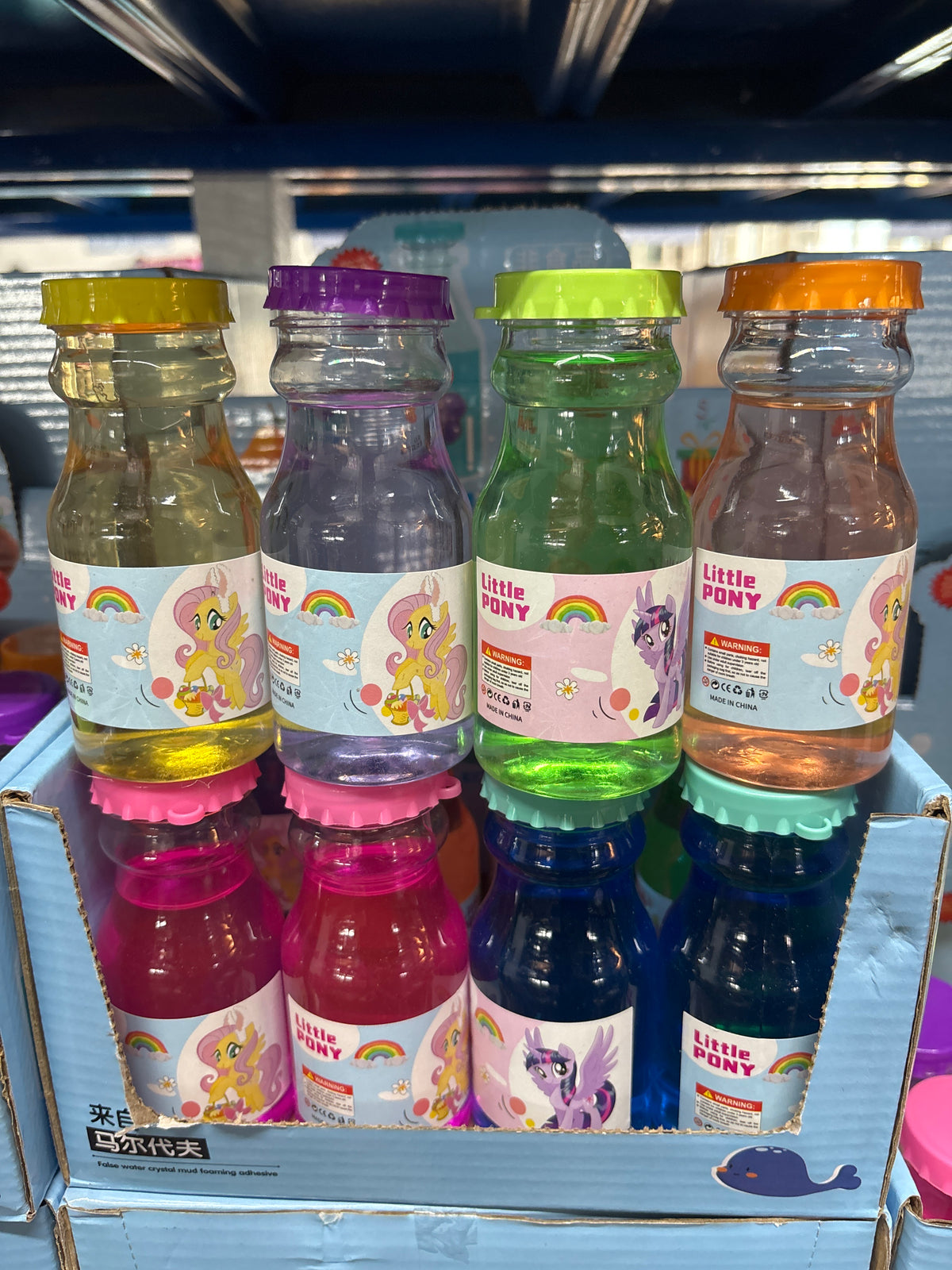 E132-Pony Slime bottle fruit scented(12pc box $60)