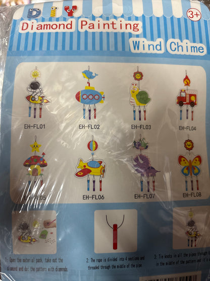 E35- Diy Wind charm (1pc)