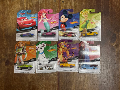 E67- Disney Hotwheels Assorted