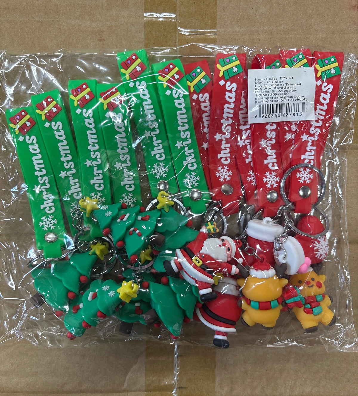 E278-1 - Christmas Keychain