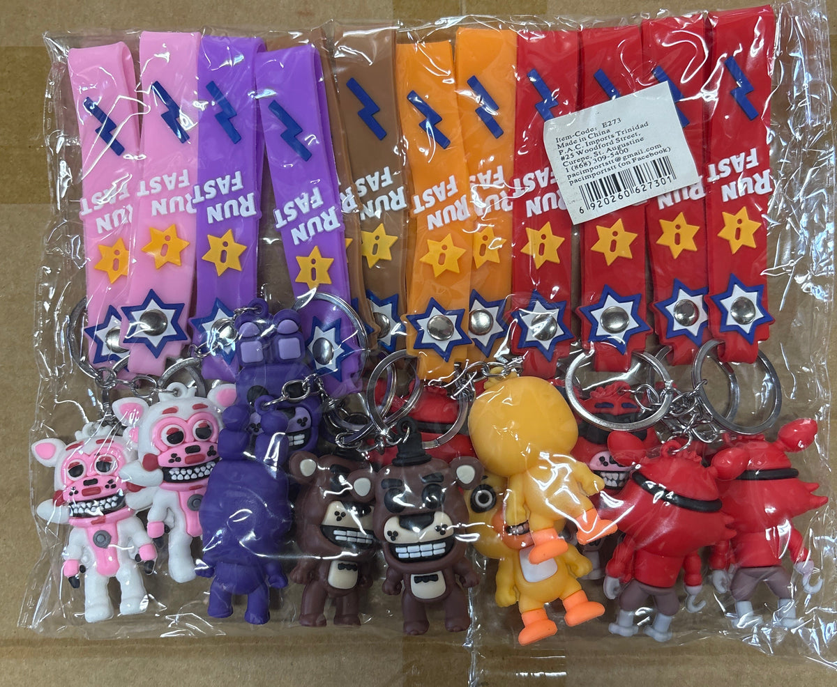 E273-5 Nights of Freddy Keychain