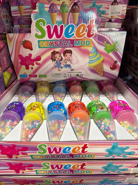 E232- Ice Cream Dino Slime(12PCs box$60)