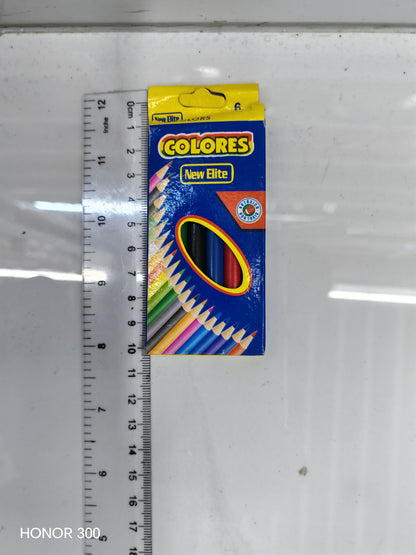 W100 - COLORES PENCIL 6PC