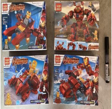 VT134 - IRON MAN LEGO LARGE