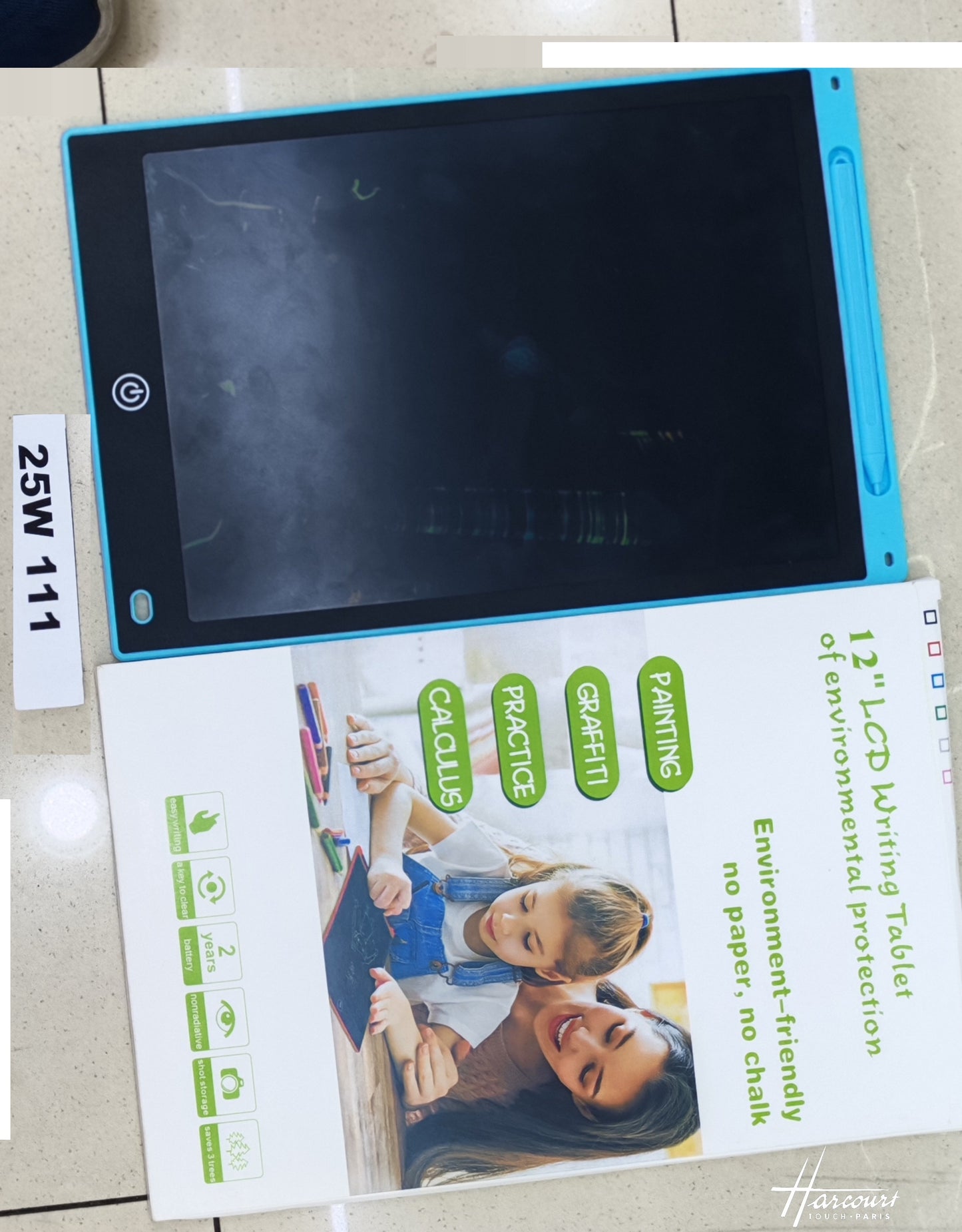 W111 - LCD WRITING PAD 12INCH