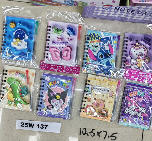 W137 - MINI BOOK SET (10.5X7.5CM)