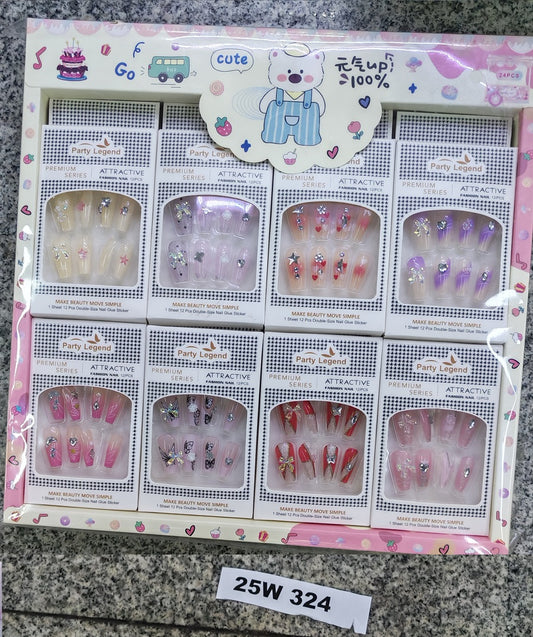 W324 - NAIL SET TEEN 1PC