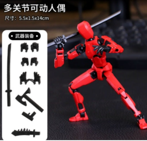 W558 - DUMMY 2 STICK FIGURE 3D DIY