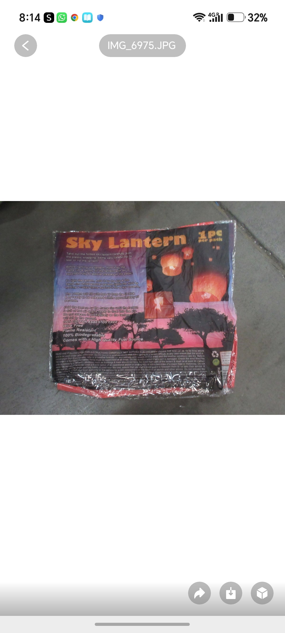 E87- Sky Lantern