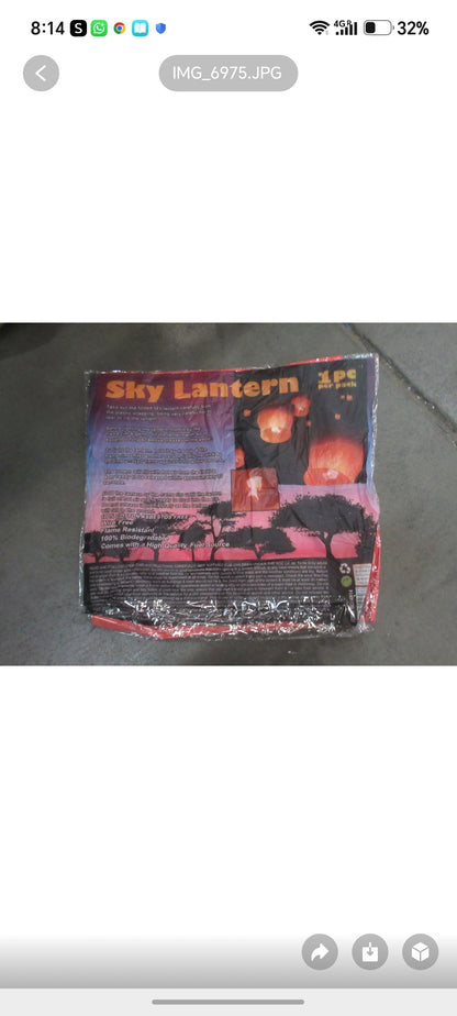 E87- Sky Lantern