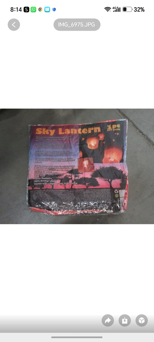 E87- Sky Lantern
