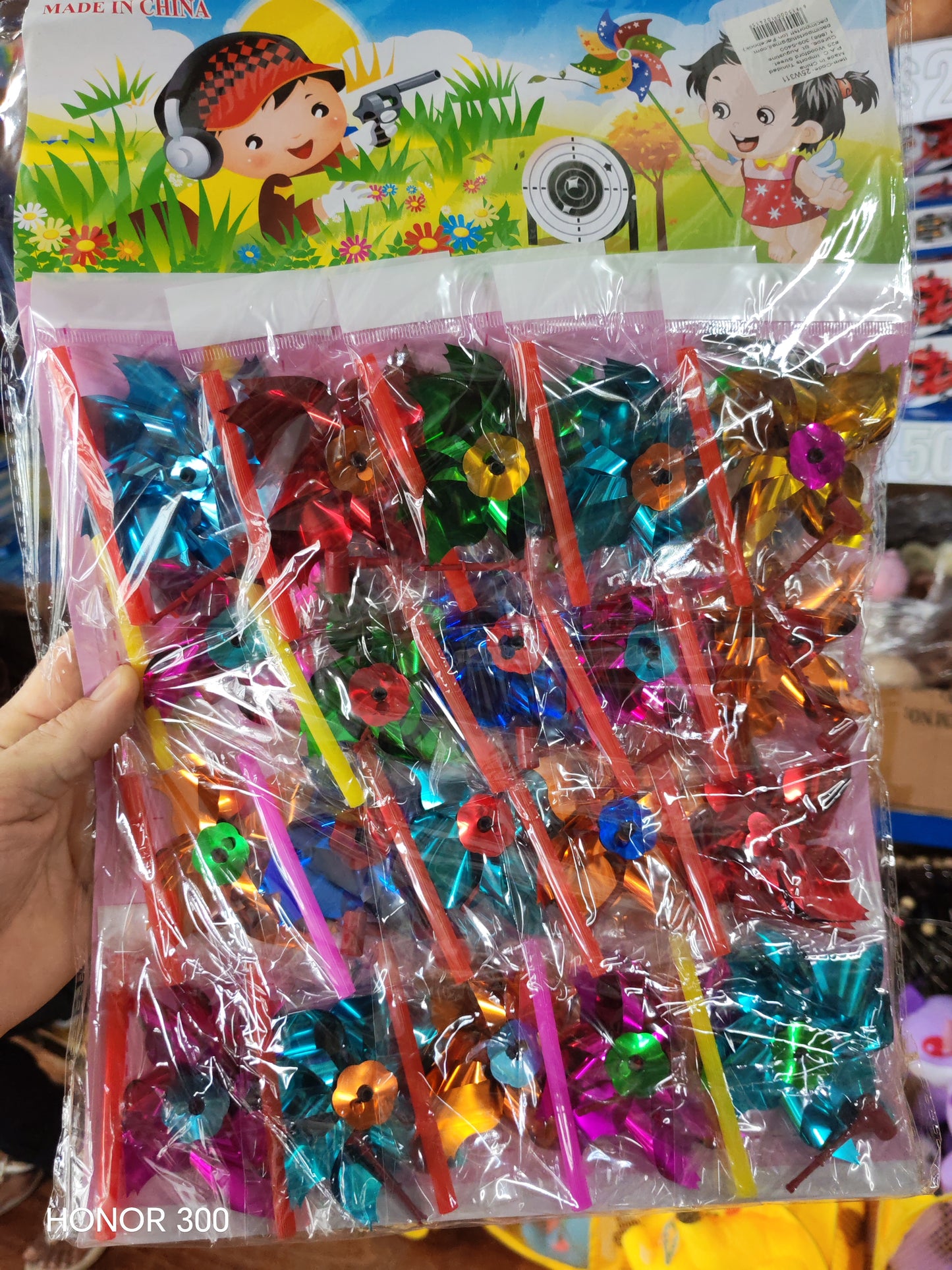 PARTY FAVOR W311 - WINDMILL 20PC