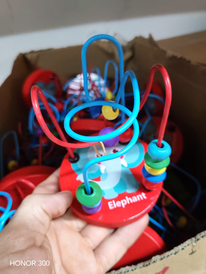 W501 - WOODEN WIRE BALL FOR BABY