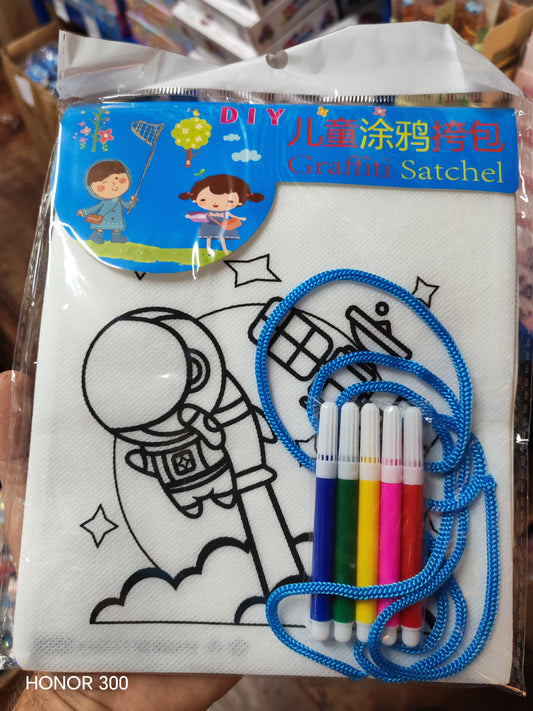 W522-DIY STRING BAG TO COLOUR