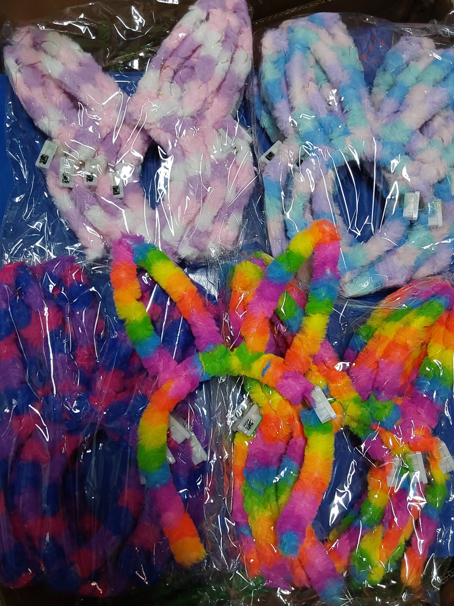 V281 - RABBIT EARS RAINBOW (10/PK)