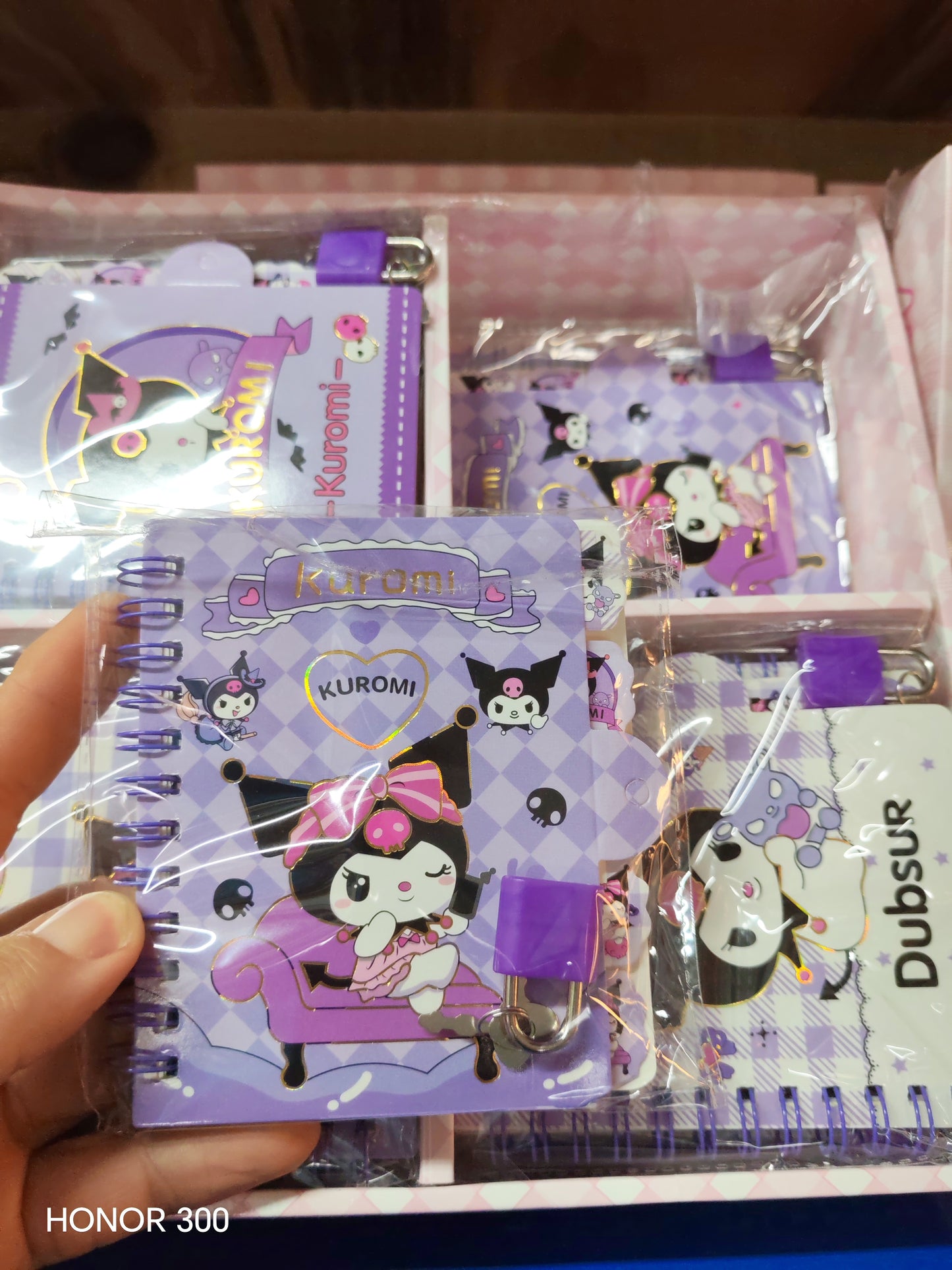 W158 - MINI DIARY KUROMI (1 PIECE)