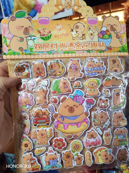 W148 - KUMI/CAPYBARA STICKERS