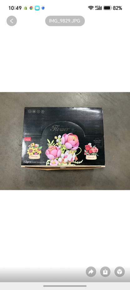 E305-Flowers bricks