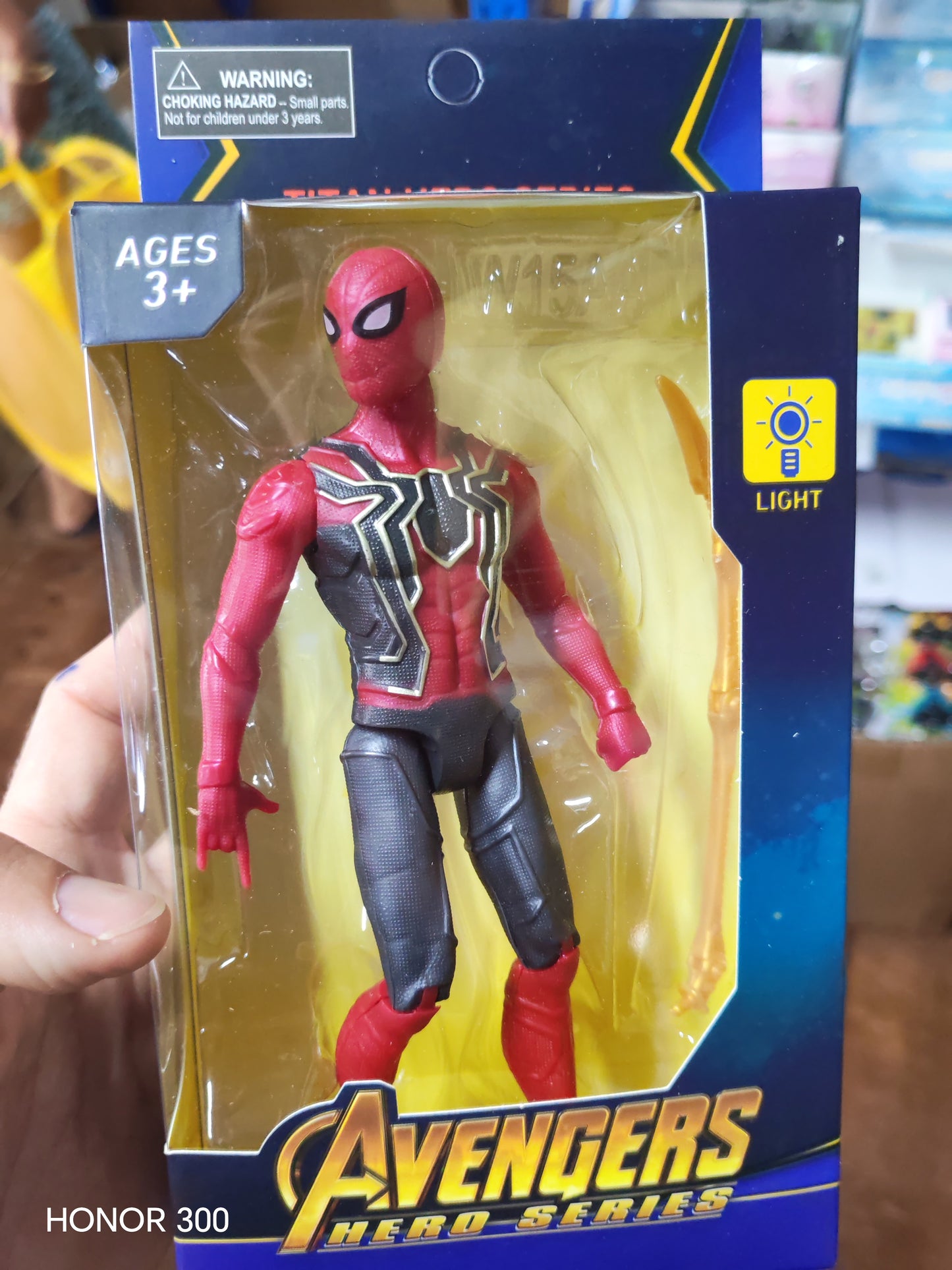 W412 - HERO FIGUREENS - DARK SPIDERMAN