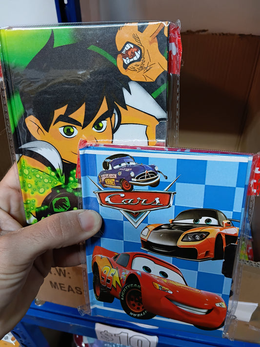 V159 - SMALL DIARY WITH LOCK - BOY