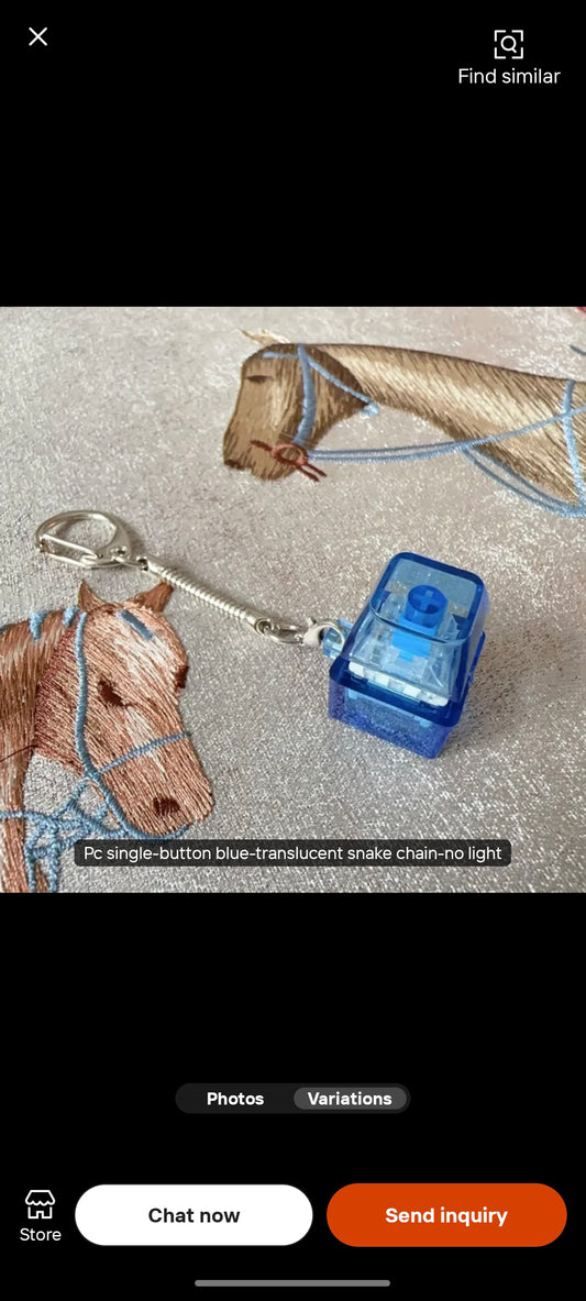 E176-Keypad Led Keychain