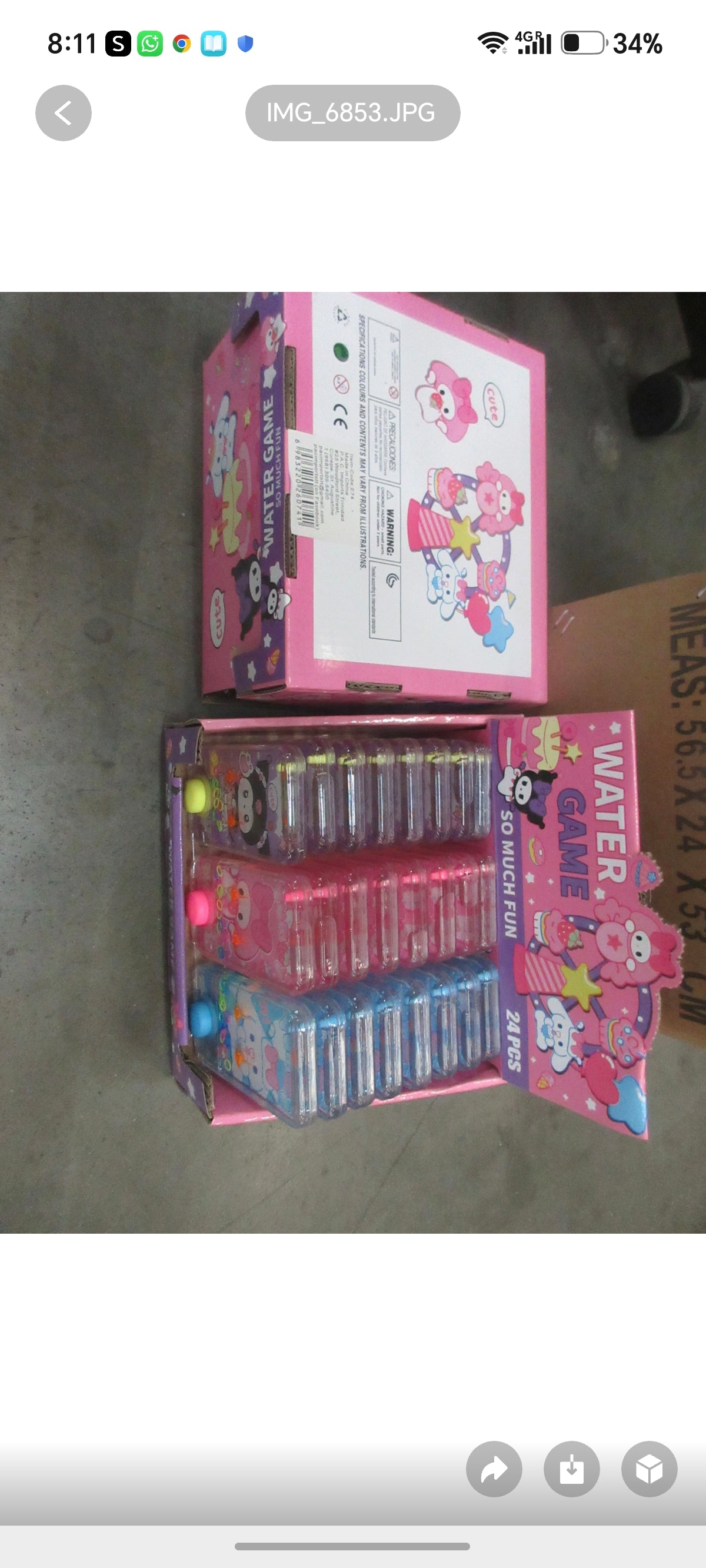 E74-Kumi Water Game (24PCs box $168)