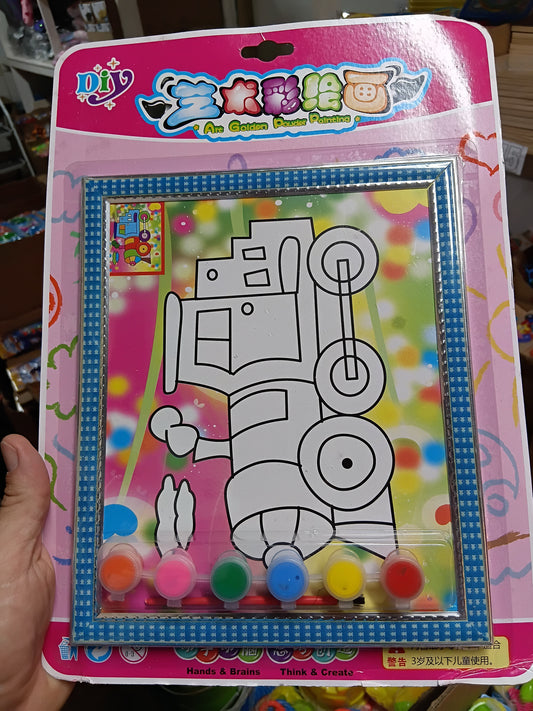 W519-DIY PAINT ART Picture