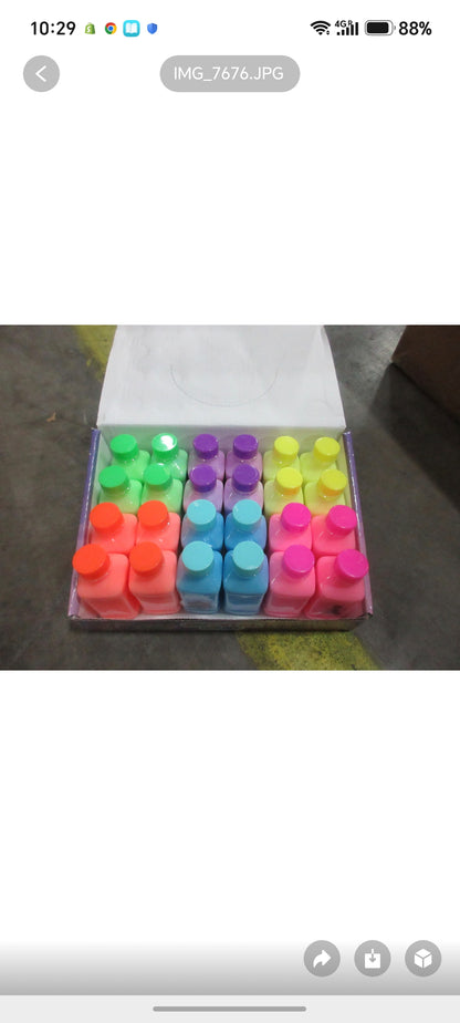E136- KPoP Slime bottle fruit scented(24PCs box$60)